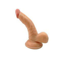 RealSkin All American Whopper Flexible Ballsy Dong 6.5 Inch (Flesh)